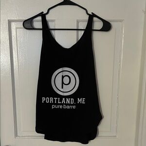 ONE WORLD Black Tank Top